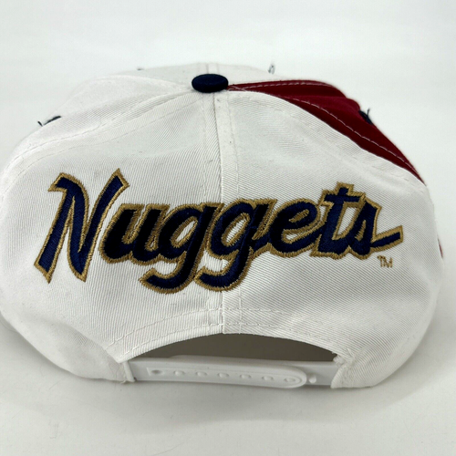 Sombrero De Colección Denver Nuggets DEADSTOCK Deportes Especialidades Snapback Baloncesto Nuevo Con Etiquetas - Imagen 8 de 13