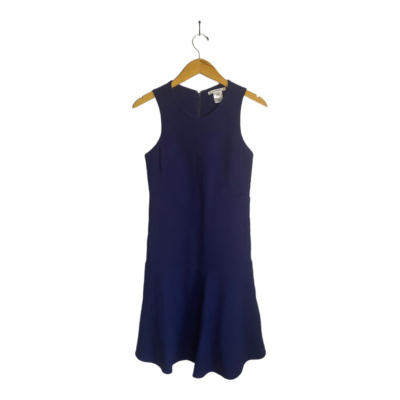Carven Blue Wool Drop Waist Dress | eBay Carven Blue Wool Drop Waist Dress | eBay