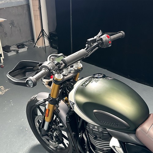 Handlebar Handguard Hand Shield Crash Protector For Scrambler 400X 2024-2025 - Picture 2 of 24