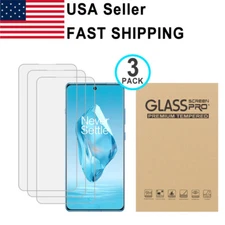 3PK Tempered Glass Screen Protector For OnePlus 12 12R