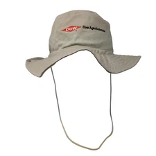Dow Agro Sciences Boonie Hat Tan One Size Embroidered Chin Strap