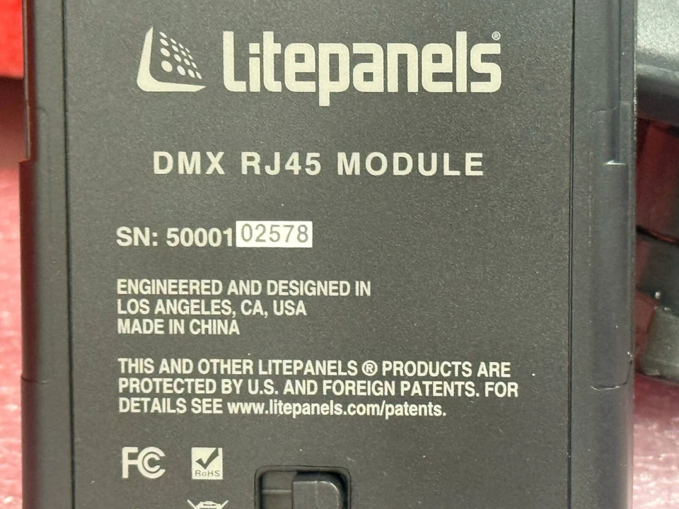 Lightpanels Astra 1x1 Daylight 13-24VDC LED Panel w/ Power Cable XLR DMX Module - Image 4 of 4