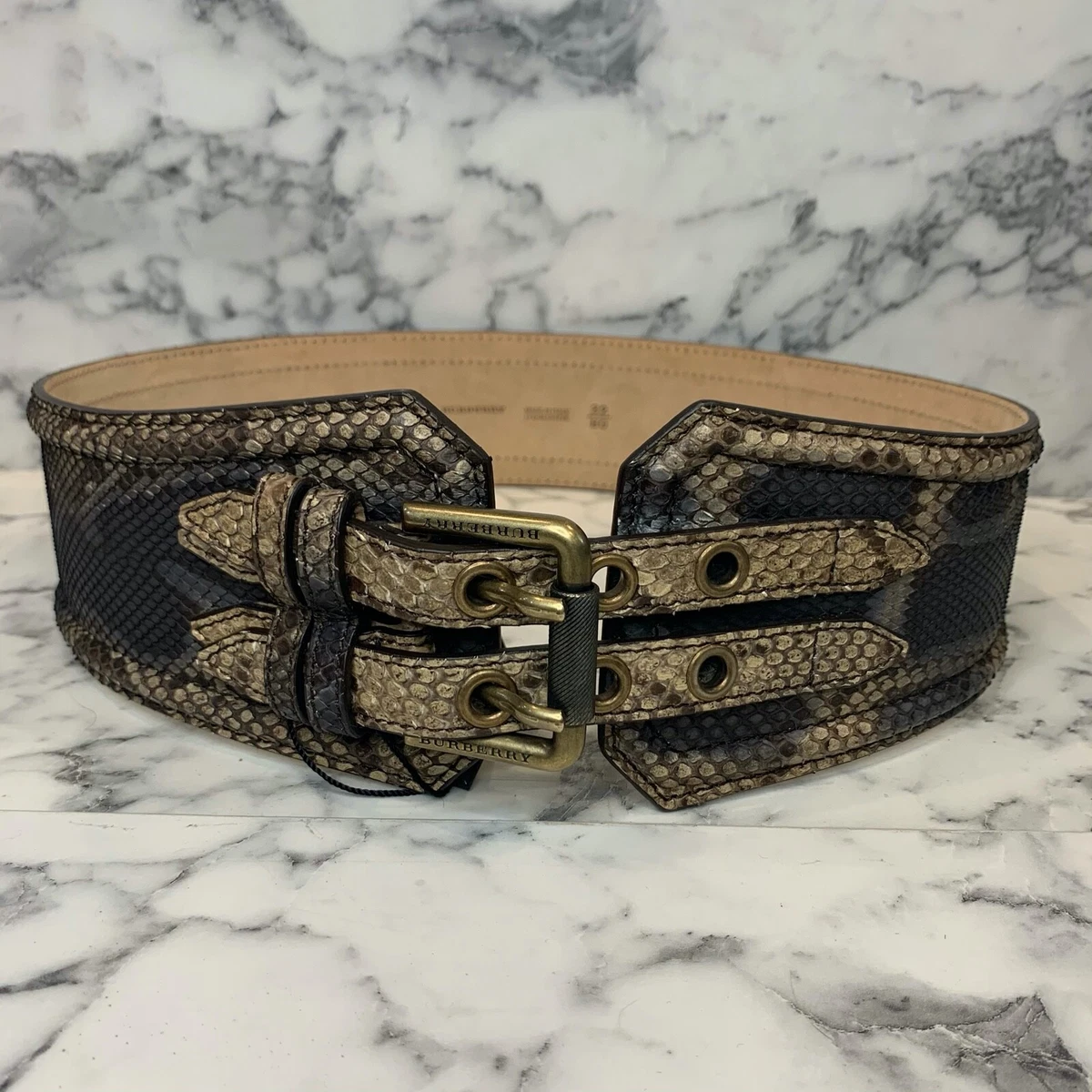 Burberry Men's Belt - Tan