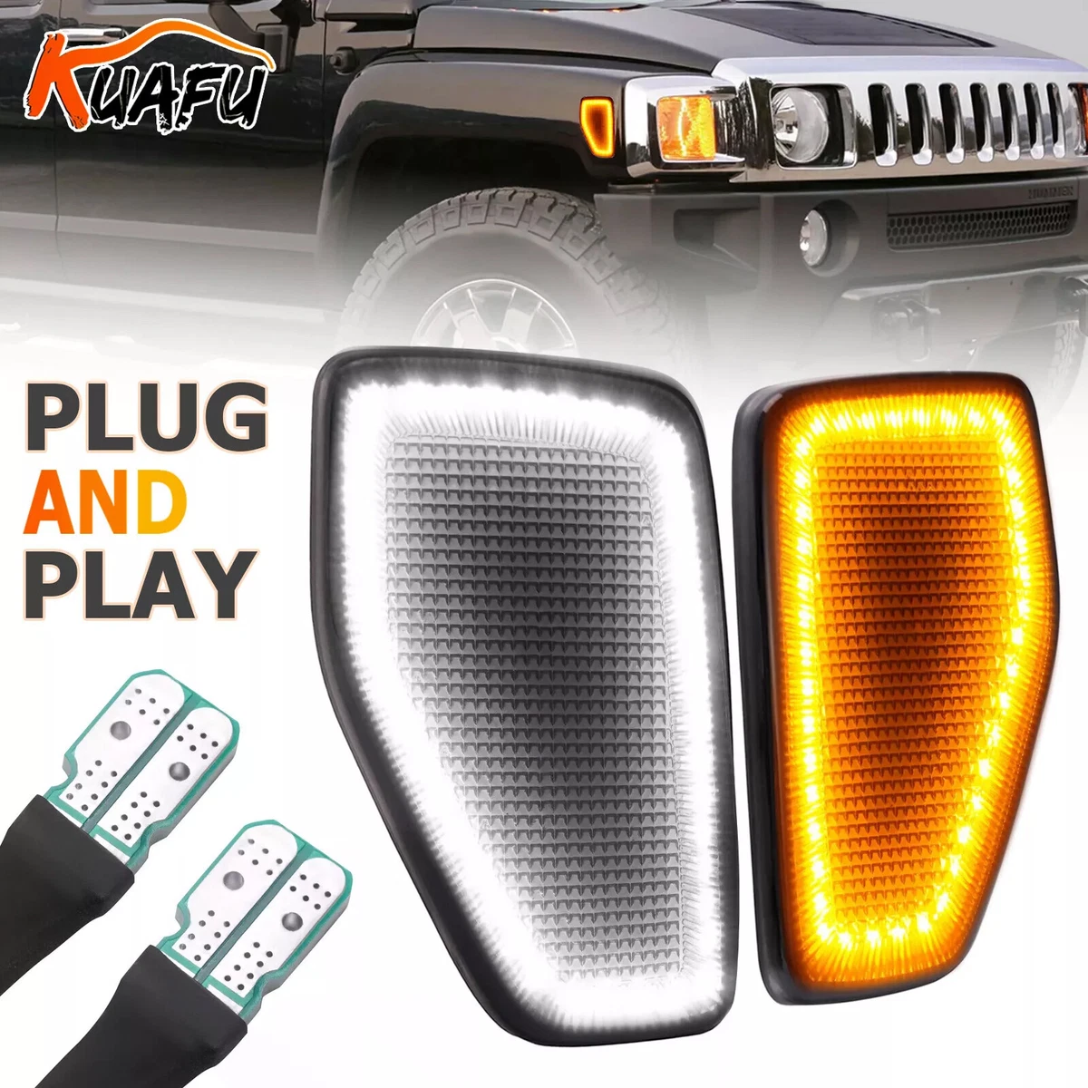 Side Marker Lights for HUMMER H3 for sale | eBay