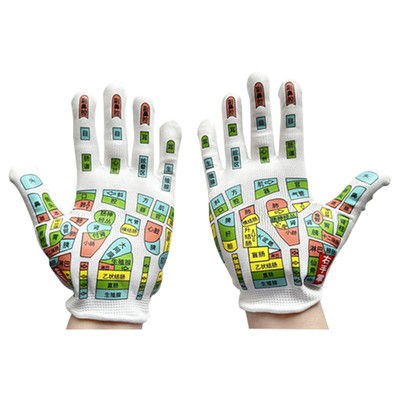 Outdoors Knitted Mittens Full-finger Gloves Acupoint Gloves Hand Accessories