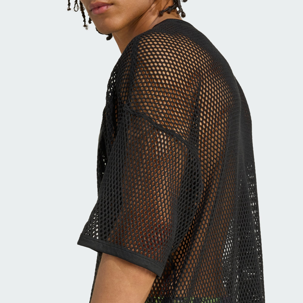 adidas x Jeremy Scott Mesh Short Sleeve T-Shirt JY7893 Japan