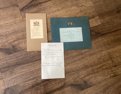 2 1930s Port Of Bristol Authority England Christmas Cards Queen Elizabeth I