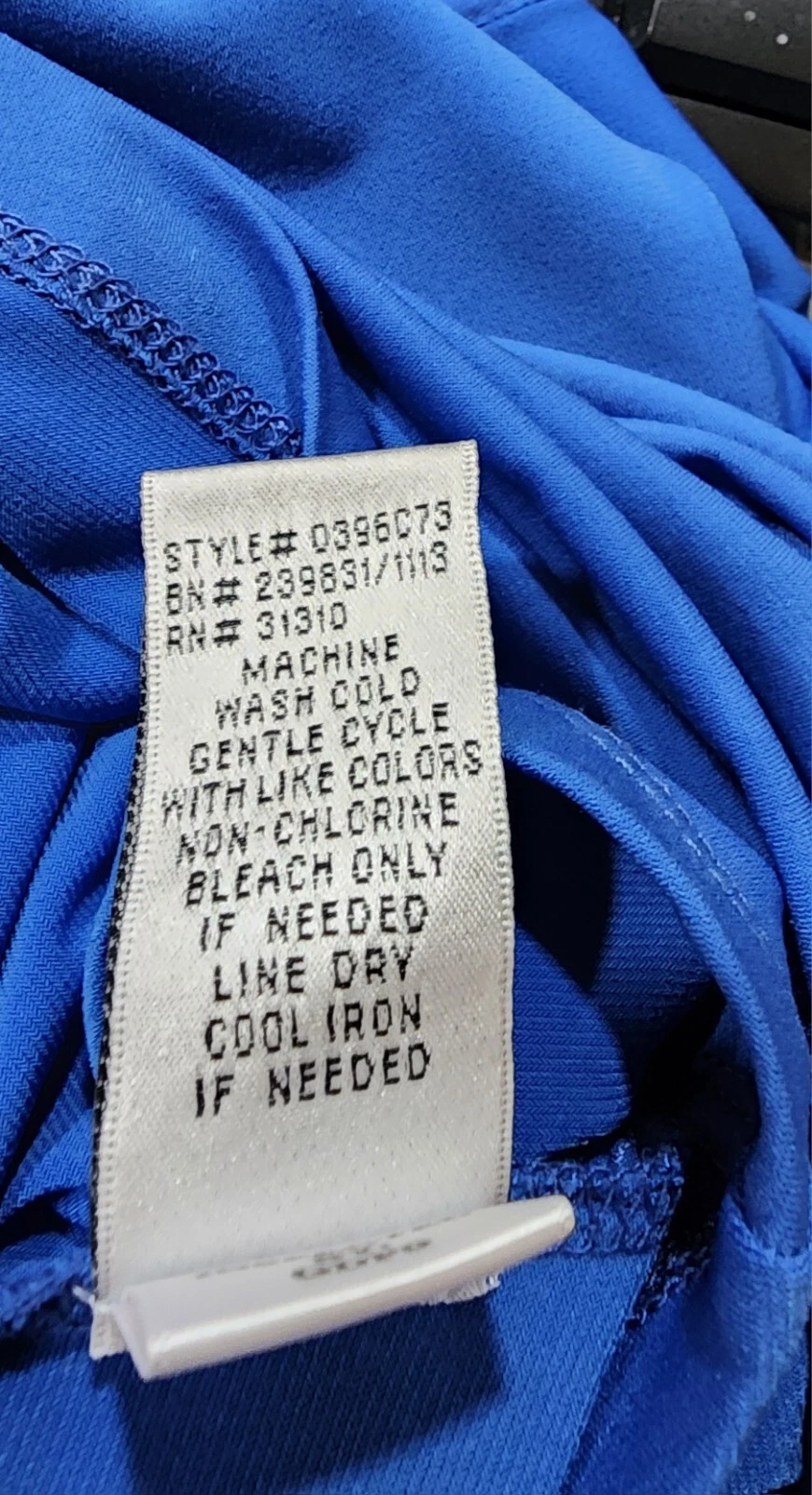 Abito midi ALYX Limited blu manica ad aletta taglia L nuovo con etichetta