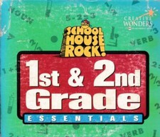 SchoolHouse Rock: 1st  2nd Grade Essentials PC CD learn math science history 