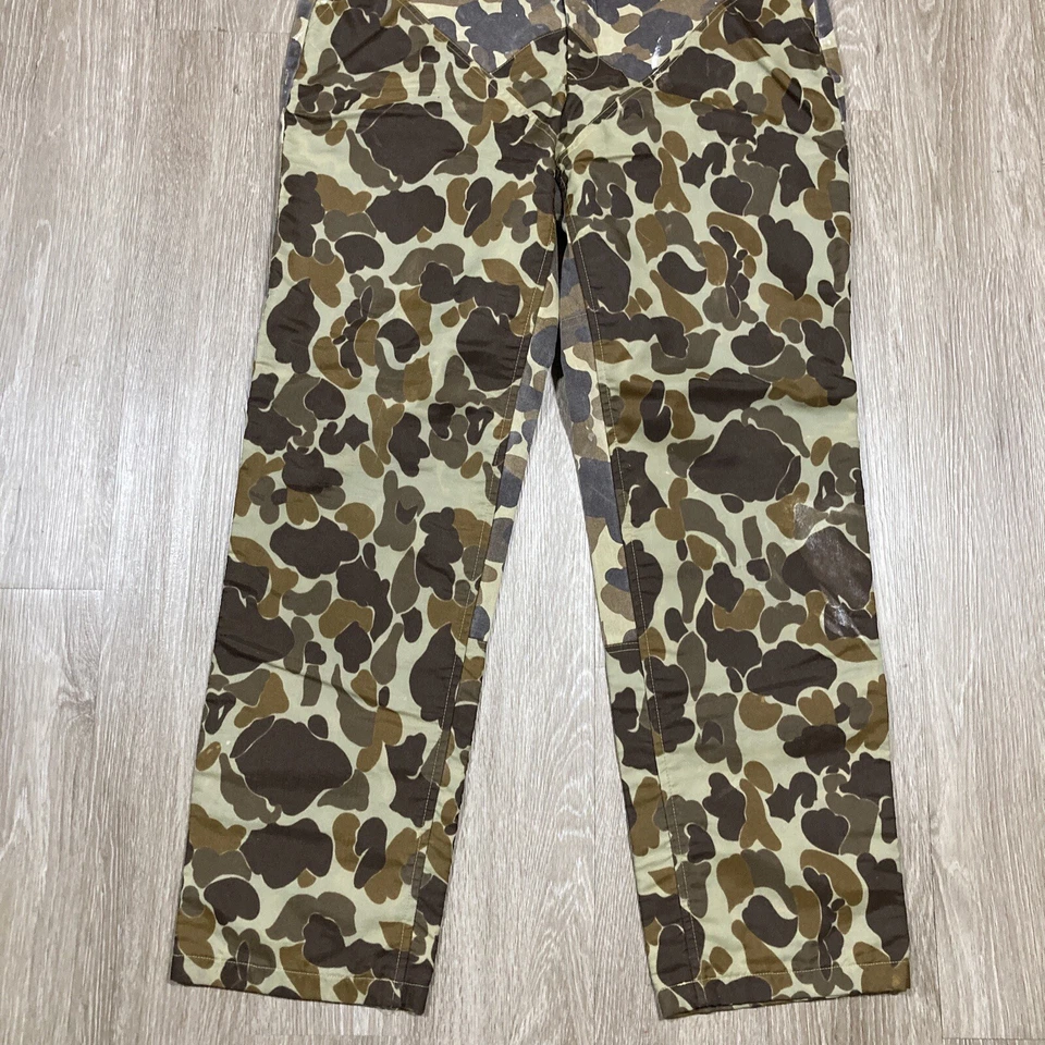 Pantalones Camuflados 34 Pato Caza Cazador Camuflaje Exterior Carga Pantalón Foto 3 de 4