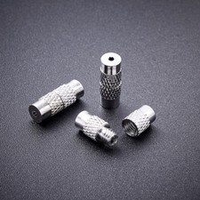 100Sets Column Brass Barrel Screw Clasps Closure Fasteners Jewelry Findings 11mm