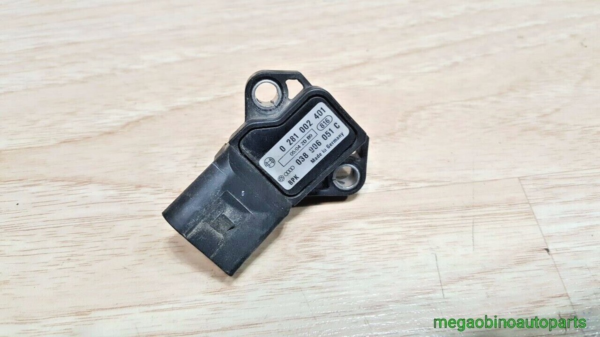 Vw Audi map sensor 0 281 002 401 038 906 051 c connector oem