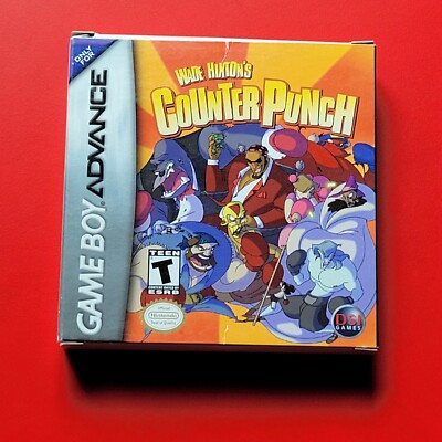 Wade Hixton's Counter Punch Game Boy Advance Nintendo GBA Box