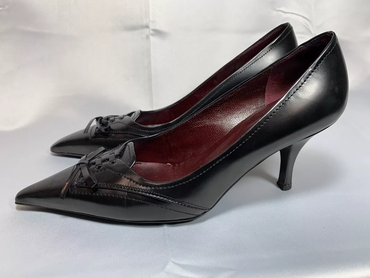PARADA Black Fancy Heels Size 36 eBay