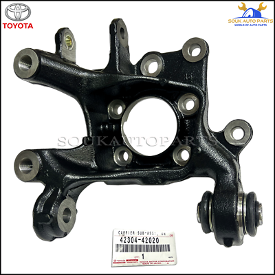 某メーカークロ◯ハーツサンプル 42304-42020 Genuine Toyota CARRIER SUB-ASSY, REAR AXLE, RH