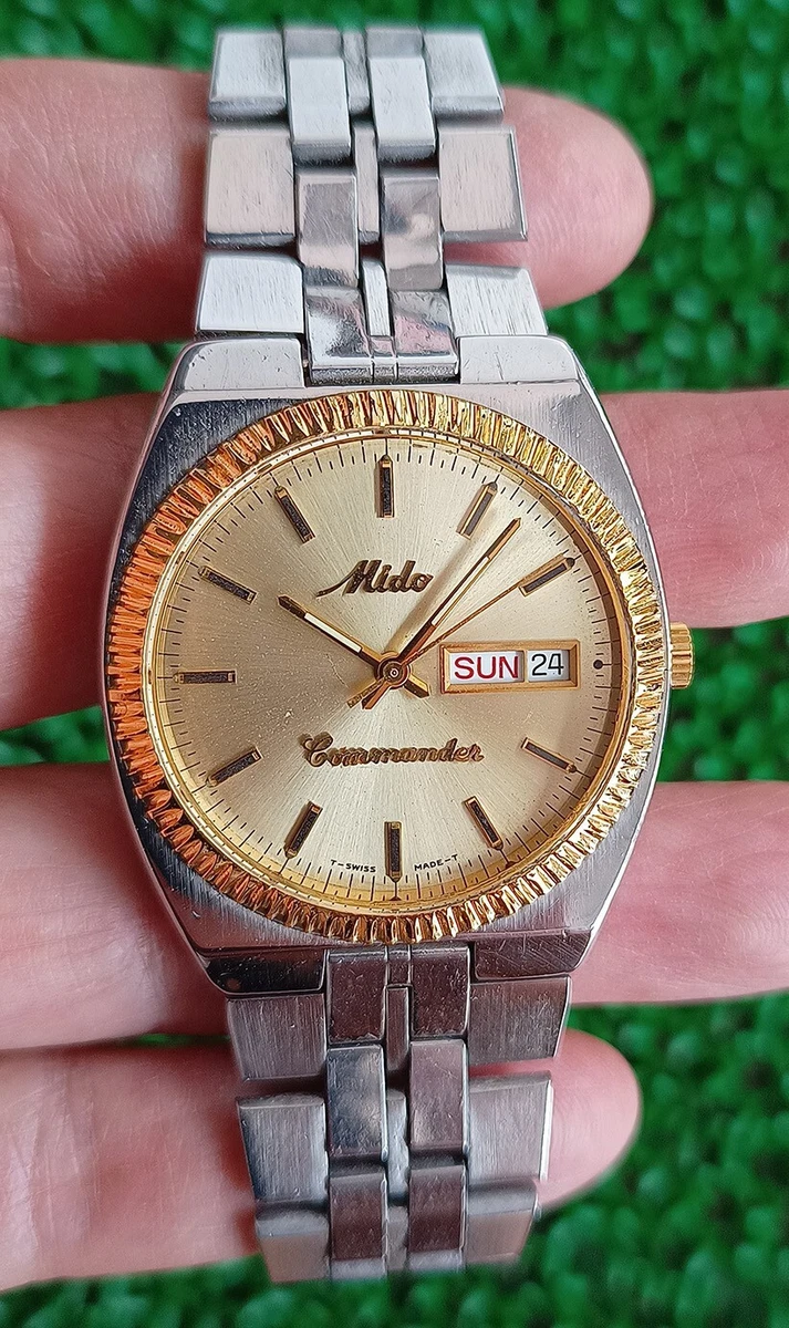 NICE MIDO COMMANDER MODEL 8258 AUTOMATIC 25 JEWELS SWISS MADE GENT