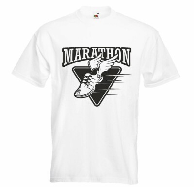 T-Shirt MARATHON USA MARATHONLÄUFER MARATHON SHIRT MARATHON HALBMARATHON SAN