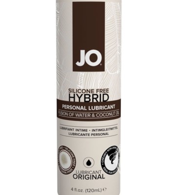 Jo Hybrid Lubricant Coconut 4 Oz, Adult Couple Kinky Sexy Sensual Foreplay,  New