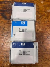 Lot Of 3 Genuine 69ml HP 84 Black Ink Cartridges