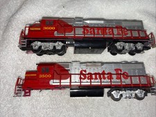 HO Life Like GP38 Santa Fe Dummy Rd# 3500 & 3...