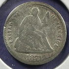 1871 H10C Liberty Seated Half Dime (89578)