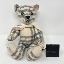 Burberry Cashmere Teddy Bear New With Tags Made In Scotland