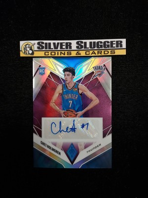 2022-23 Chet Holmgren Panini Chronicles Phoenix Auto /49 #PRA-CHH RC Rookie OKC