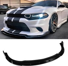 4Pcs Front Bumper Lip Compatible with 2015-2024 Dodge Charger, Air Dam Lower ...