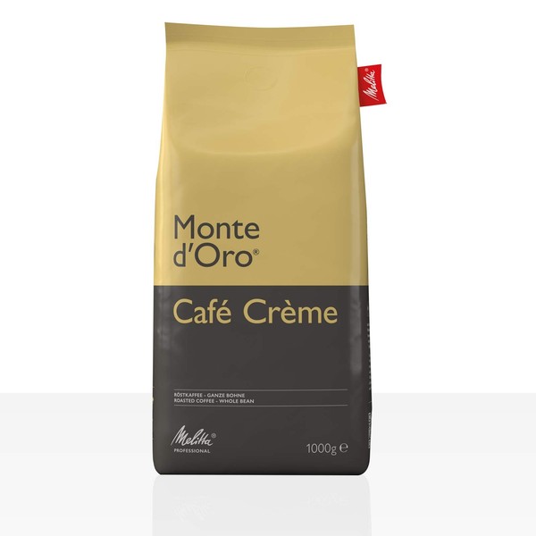 Melitta Monte D'oro Cafe Creme Mild - 8 X 1Kg Ganze Kaffee-Bohne-image
