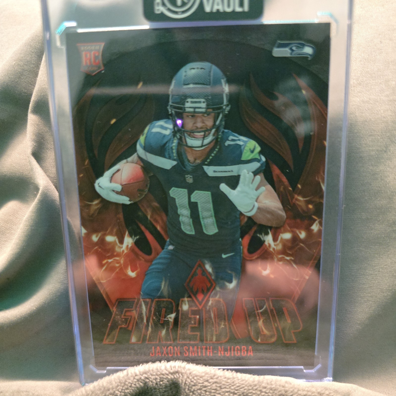2023 Panini Phoenix Jaxon Smith-Njigba ROOKIE Fired UP Black /10 rare