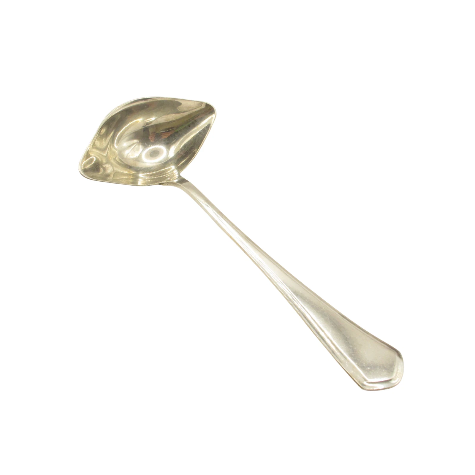 Silver Plated Sauce Ladle Wellner Alpacca Elephant Mark German Vintage