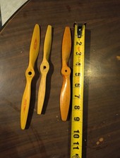 Top Flite 10x6 10" Long Wood Propeller For Model Airplanes pair