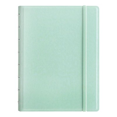 FILOFAX Refillable Pastel Notebook, A5 (8.25'' x 5'') Duck Egg-112 Cream moveable