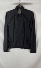 Lululemon Women's Black Full Zip Running Jacket Mesh Vented Back Sz 4