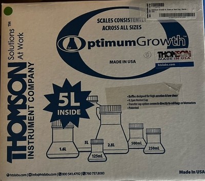 5L Thomson Optimum Growth Kolben mit Vent Cap   neu, Verfallsdatum abgelaufen