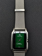calvin klein armbanduhr damen edelstahl , 90e...