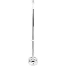 Sewroro Suction Cup Flagpole Base, Stainless Steel Car Flagpole Holder, Silver
