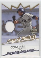 2002 Fleer Focus Jersey Edition Kings of Swing Jersey Edgar Martinez HOF 1v1