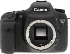 Canon EOS 7D 18.0 MP Digital SLR Camera - Black Body Only DEFECTIVE FOR PARTS