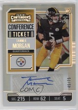 2023 Panini Contenders Rookie Conference Ticket 45/75 Tanner Morgan Auto 8gd