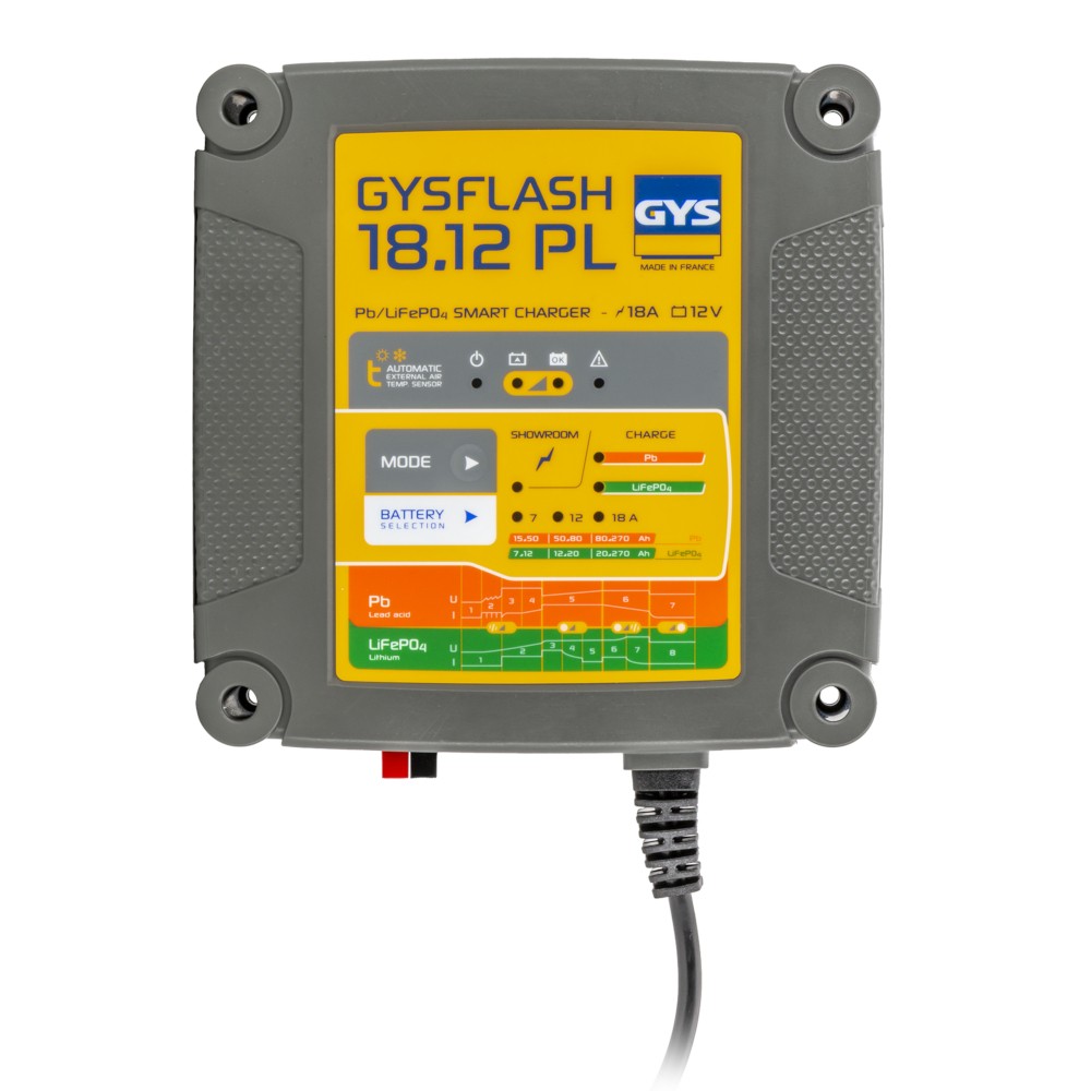 Caricabatterie per Batterie Piombo/Litio GYSFLASH 18.12 PL