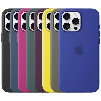 For iPhone 16ProMax 16 Plus 16 Pro NEW Silicone Case w/Magsafe-Multiple Colors