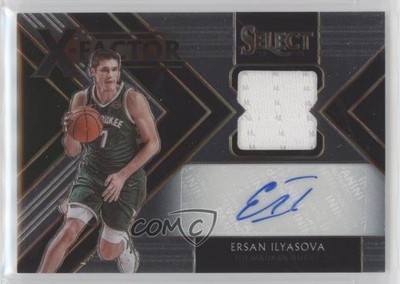 2019 Panini Select X-Factor Memorabilia Signatures /199 Ersan Ilyasova Auto 0s5s