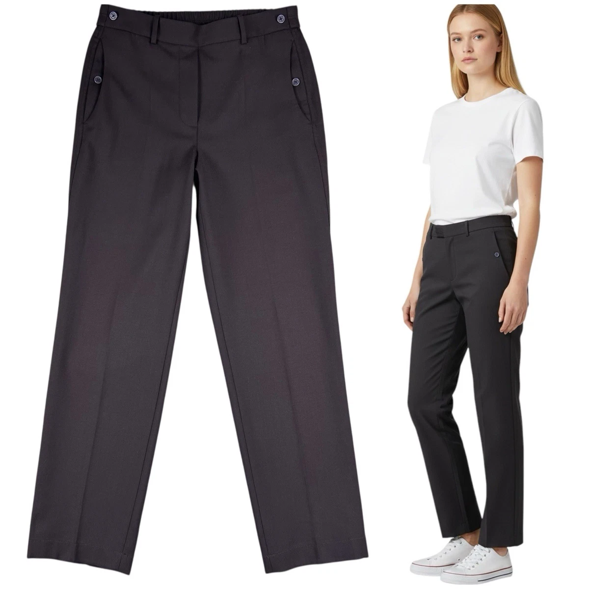 HELMUT LANG Wool Pants for Women for sale | eBay