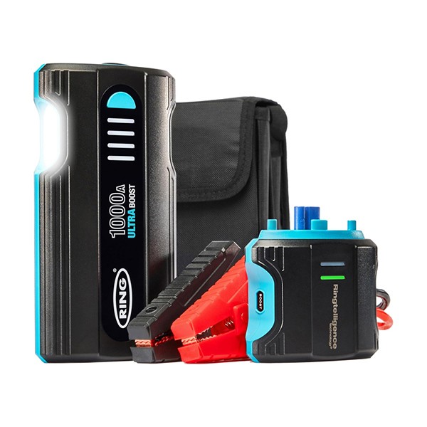 Ring Ultraboost 1000A Car Battery Jump Starter Power Pack - Safely Starts Up To 5 Litre Petrol And 2 Litre Diesel Engines - Battery Booster With Jump - Image 6