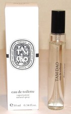 NIB Diptyque Tam Dao Eau de Toilette - 0.34 oz 10 ml Travel Spray