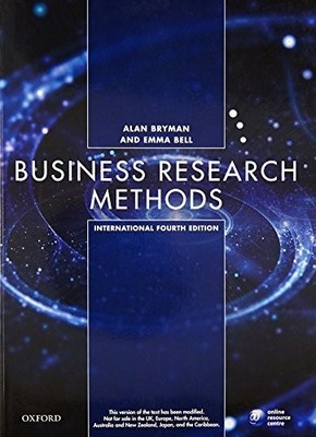 Business Research Methods, 4 Ed Book The Fast Free Shipping