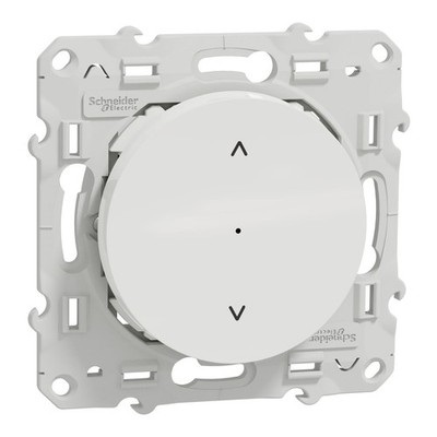 Schneider Electric Wiser Tastschaltereinsatz Druckknopf 1 Weg weiß IP20