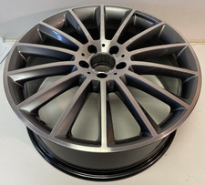MERCEDES E-CLASS 20” W213 AMG TURBINE ALLOY WHEEL RIM FRONT GREY A2134012200 X1