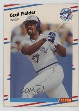 1988 Fleer Cecil Fielder #110 1oa8